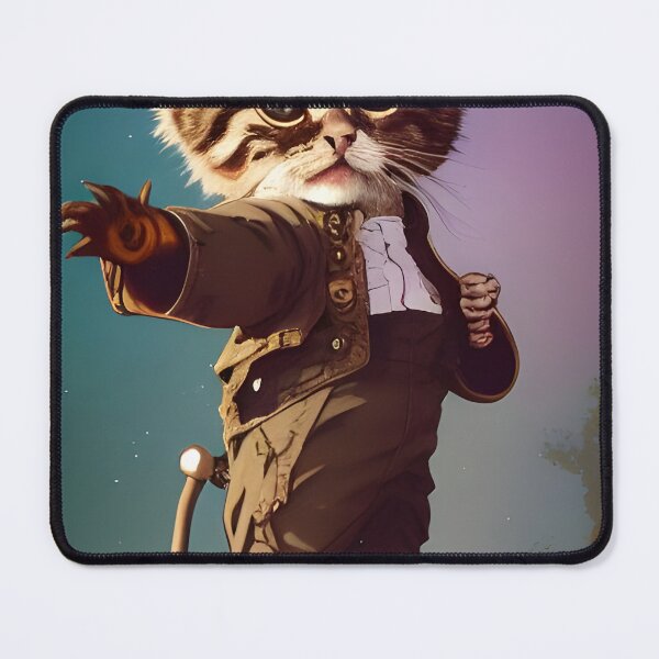 Item preview, Steampunk Cat Kitten With Suit and Hat designed and sold by Eliteijr.