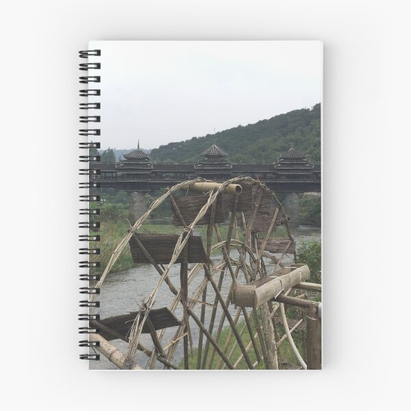 Item preview, Water Wheel and Bridge designed and sold by TravellingAlle.