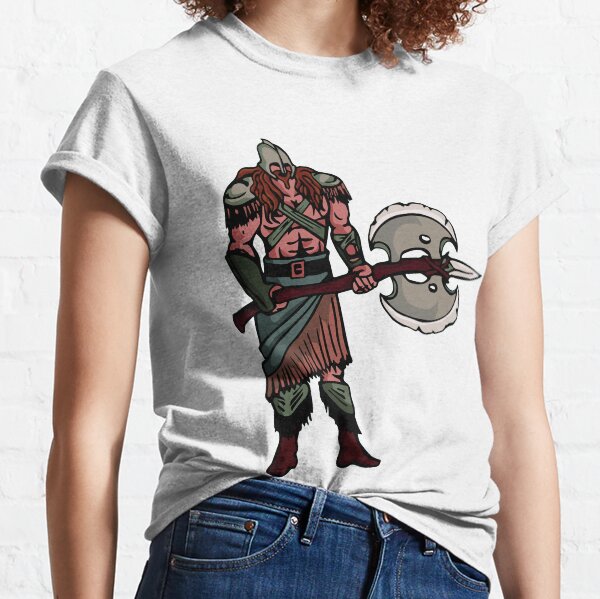 Barbarian character in red Classic T-Shirt