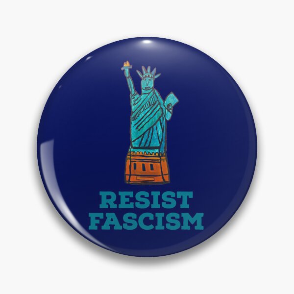 Item preview, Resist Fascism Statue of Liberty design  designed and sold by Rachel the Artist .
