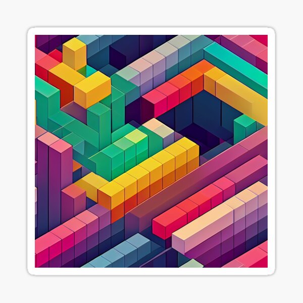 Color Tetris Gifts & Merchandise for Sale | Redbubble