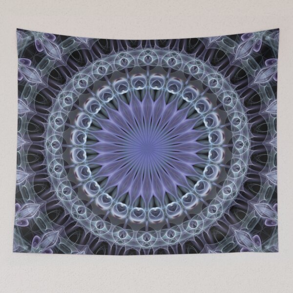 Item preview, Dark and light plum mandala designed and sold by JBlaminsky.