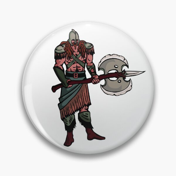 Item preview, Barbarian character in red designed and sold by BeccaDoodles.