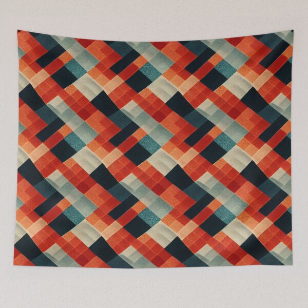 Item preview, Japanese Style Geometric Fabric Pattern I designed and sold by ARTIFLAVE.