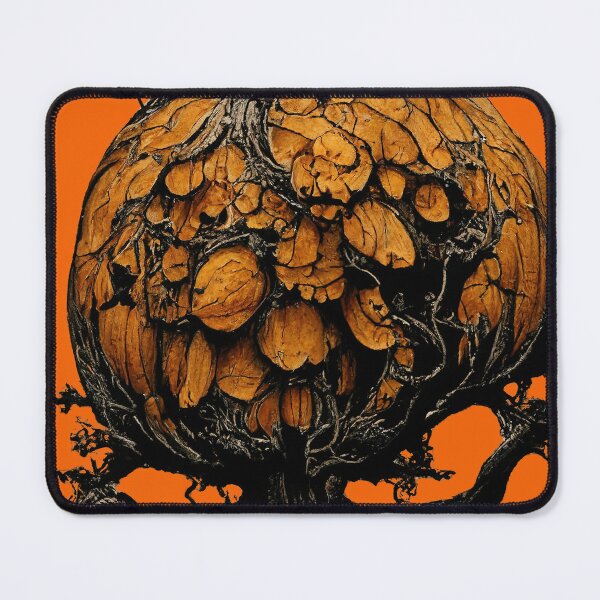 Item preview, Halloween Pumpkin Oak Tree designed and sold by harroddesign.