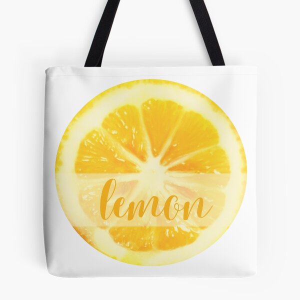 Aperçu de l'œuvre TRENDY CUTE SUNSHINE JAUNE CITRON TRANCHE D'AGRUMES AVEC TEXTE créée et vendue par CreateShape.