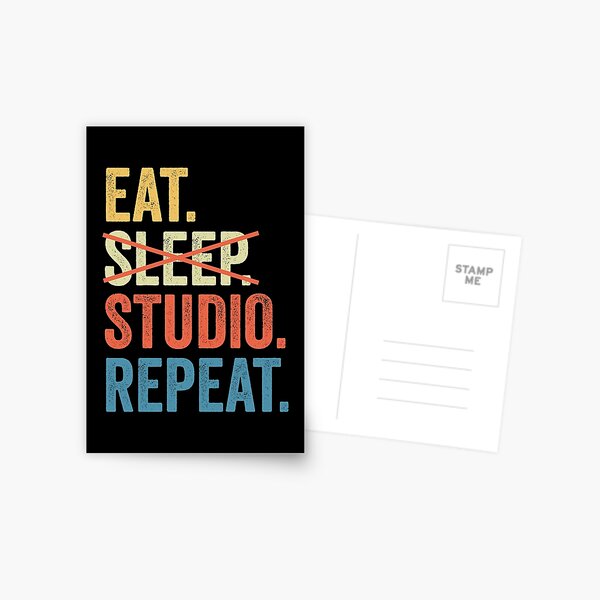 Item preview, Eat No Sleep Studio Repeat Architect: Architecture Gift, Architectural Engineering Funny Architect designed and sold by Adexyl.
