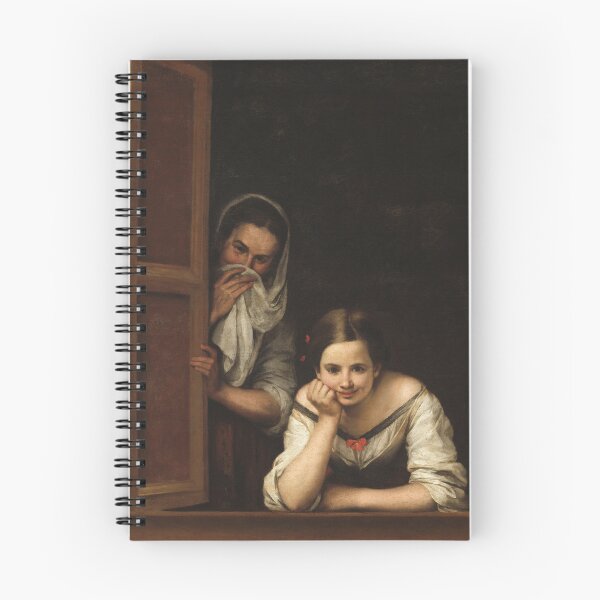 Item preview, Two Women at a Window | Bartolome Esteban Murillo | 1660 Renaissance Art designed and sold by CJET.