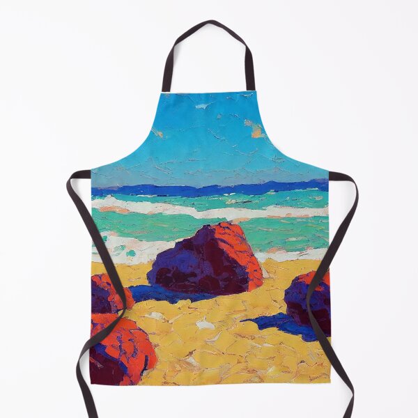 Item preview, Beached Rocks - Impressionist designed and sold by SkyeArtShop.