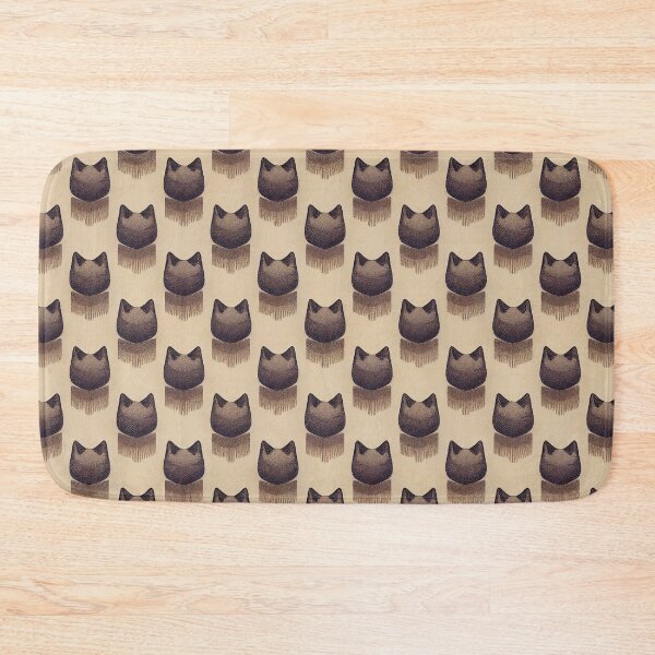 Item preview, Japanese Style Geometric Cat Pattern I designed and sold by ARTIFLAVE.