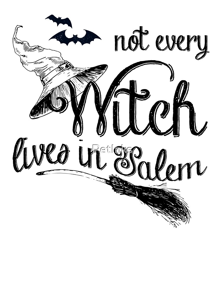 not every witch lives in salem shirt