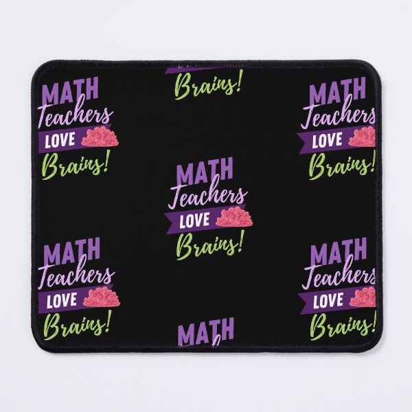 Item preview, MathTeachers Love Brains Halloween Design designed and sold by myspookycuties.