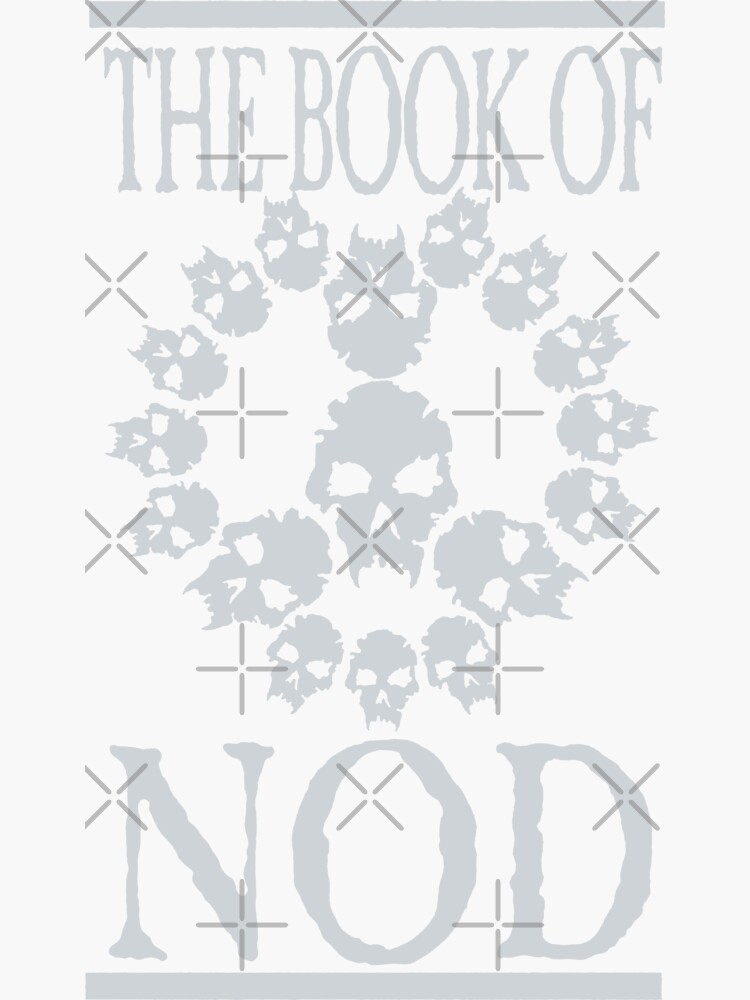 "Vampire The Masquerade The book of Nod" Sticker for Sale by