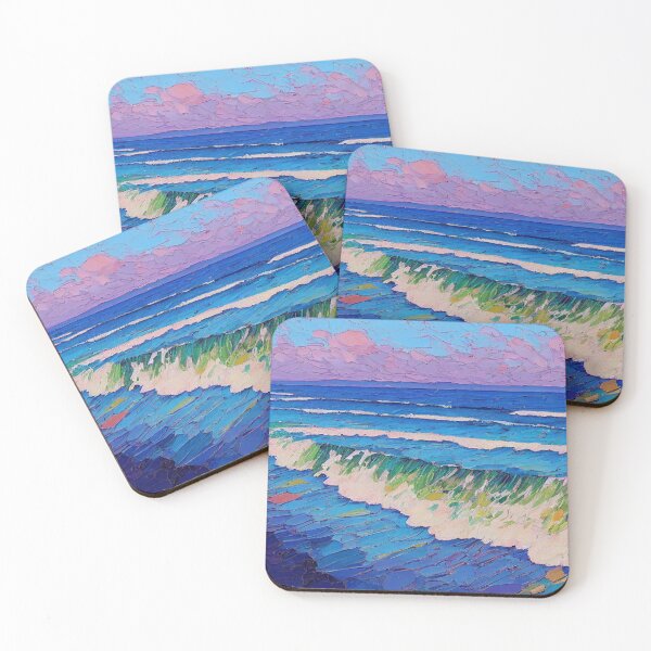 Item preview, Ocean Waves - Open Impressionism designed and sold by SkyeArtShop.
