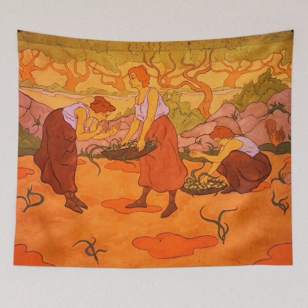 Item preview, Three Women Harvesting Paul Ranson designed and sold by RickE.