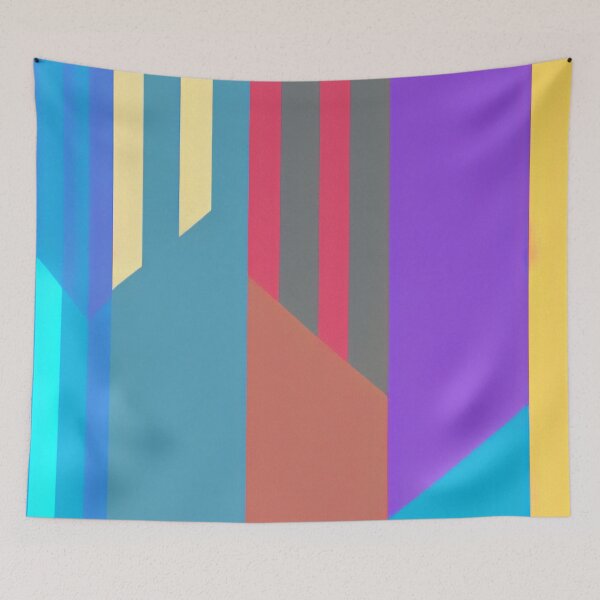 Item preview, Modern Design with Large Textures in Bright Colors designed and sold by Evolvity.