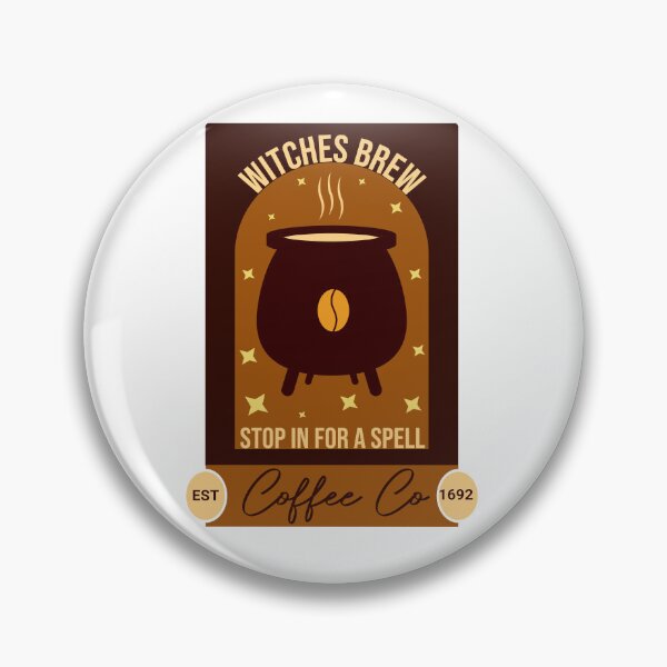Item preview, witches brew coffee co - Funny witch coffee day designed and sold by Raiko-art.