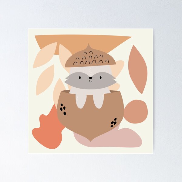 Item preview, Woodland Acorn Critter designed and sold by MatildaRoseArt.