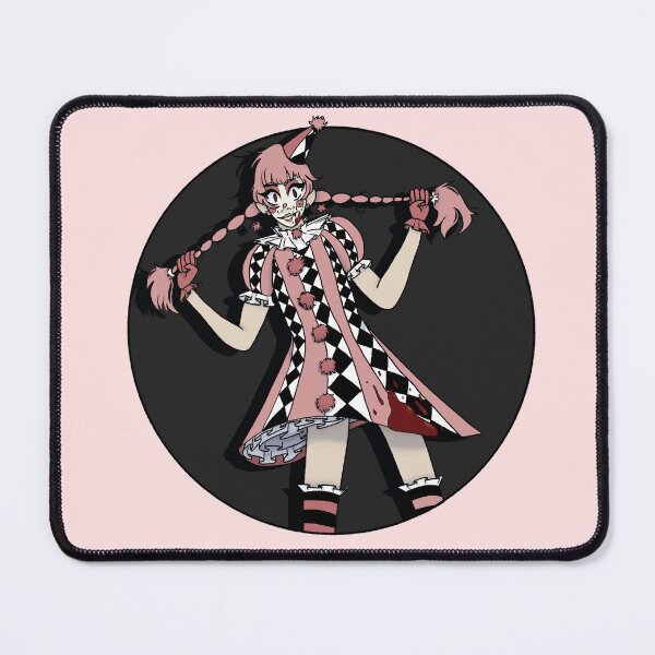 Item preview, Scary Pink Circus Clown Girl designed and sold by EllieBeHe.