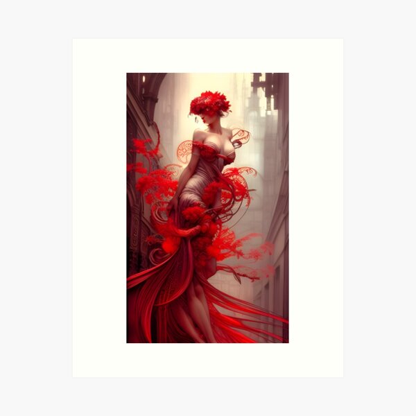 Item preview, Red Fairy Fantasy Goddess designed and sold by Eliteijr.