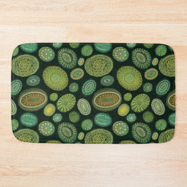Item preview, Fantasy ethno seamless pattern green designed and sold by Milamara.