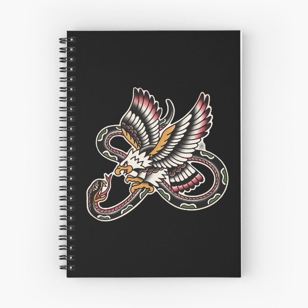Aperçu de l'œuvre Tatouage Serpent Aigle créée et vendue par napiks.