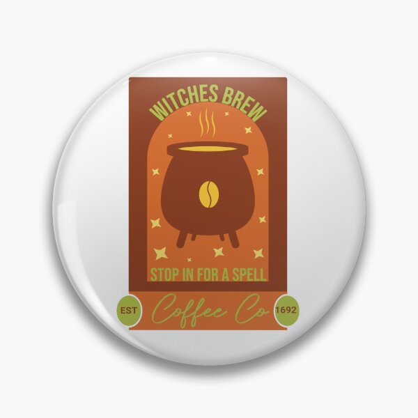 Item preview, witches brew coffee co - Funny witch coffee day designed and sold by Raiko-art.
