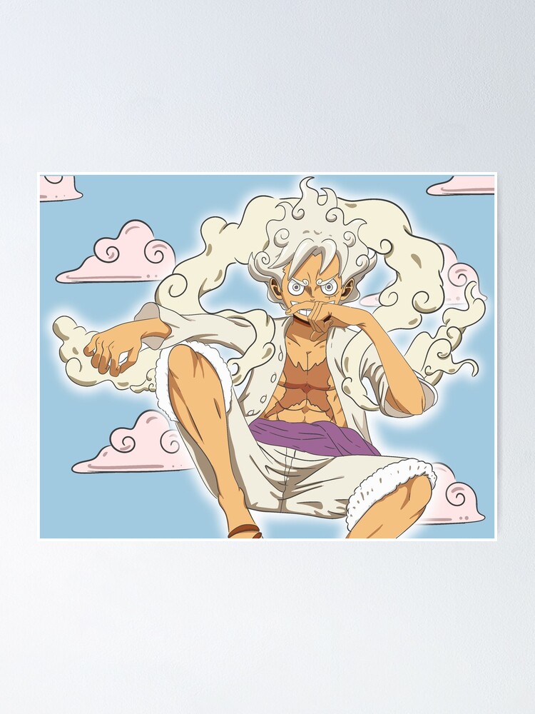 Gear 5 - Monkey D luffy Art Board Print for Sale by SevenYero