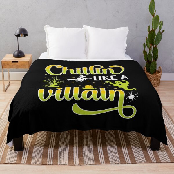 Item preview,  Chillin Like A Villain - Halloween  designed and sold by ImagesDesigns.