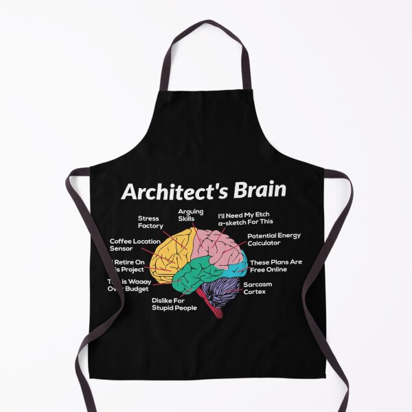 Item preview, Architect's Brain Architecture Students Gifts: Architectural Engineering, Funny Architect designed and sold by Adexyl.