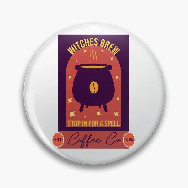Item preview, witches brew coffee co - Funny witch coffee day designed and sold by Raiko-art.