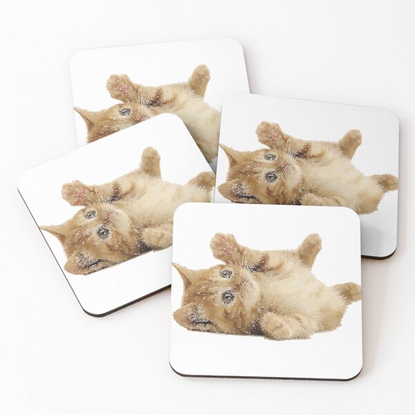 Item preview, Kitten Lying Down  designed and sold by lovleycat.
