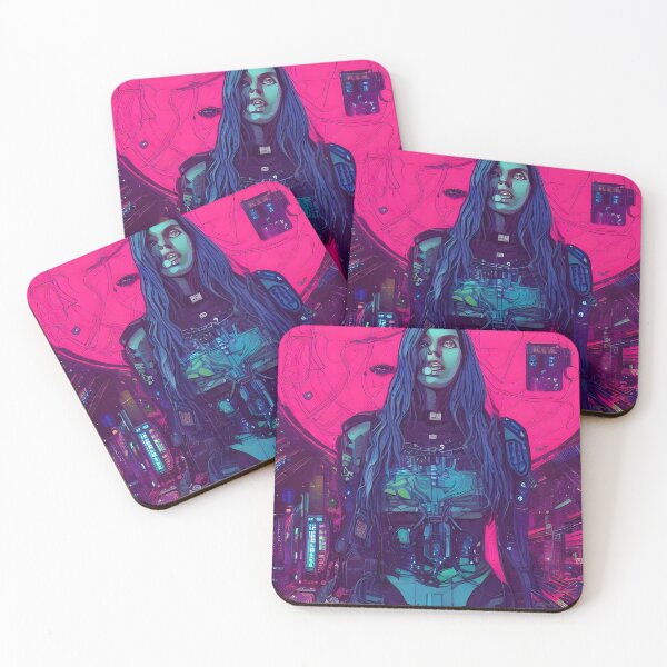 Item preview, Female android awakening in cyberspace designed and sold by CyberCurves.