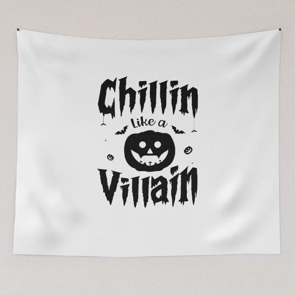 Item preview,  Chillin Like A Villain - Halloween designed and sold by ImagesDesigns.