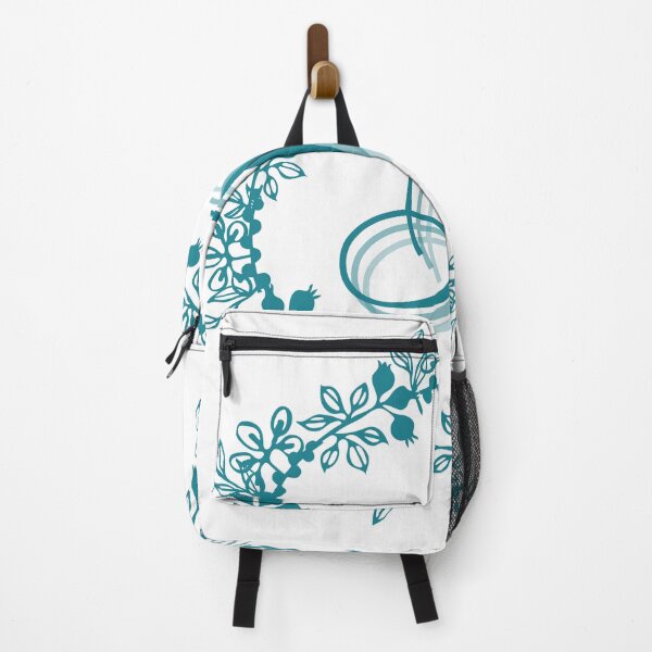 Item preview, Blue Floral Wreath Monogram R designed and sold by Coffee Lifestyle.