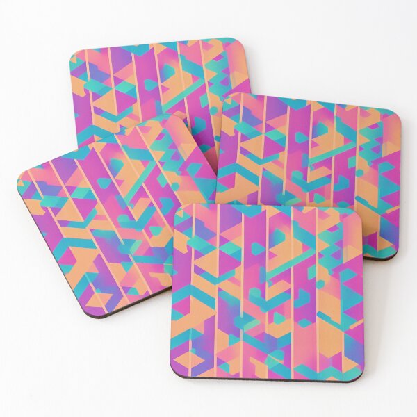 Item preview, Aesthetic Geometric Design in Bright Colorful  designed and sold by Evolvity.