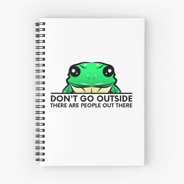 Item preview, Don't go outside there are people out there designed and sold by Light79.