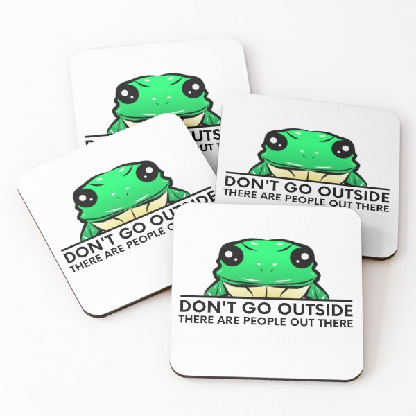Item preview, Don't go outside there are people out there designed and sold by Light79.