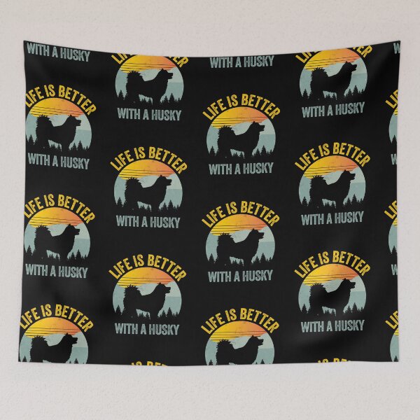 Item preview, Life Is Better With A Husky Summer Dog Gift  designed and sold by Guarddogdrive.