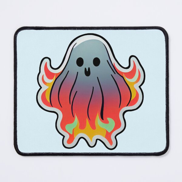 Item preview, Fire Ghostie designed and sold by TheFoxyWolfShop.