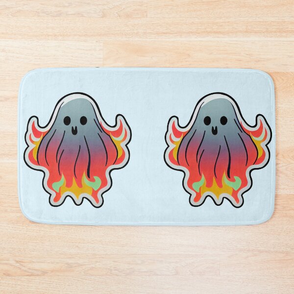 Item preview, Fire Ghostie designed and sold by TheFoxyWolfShop.