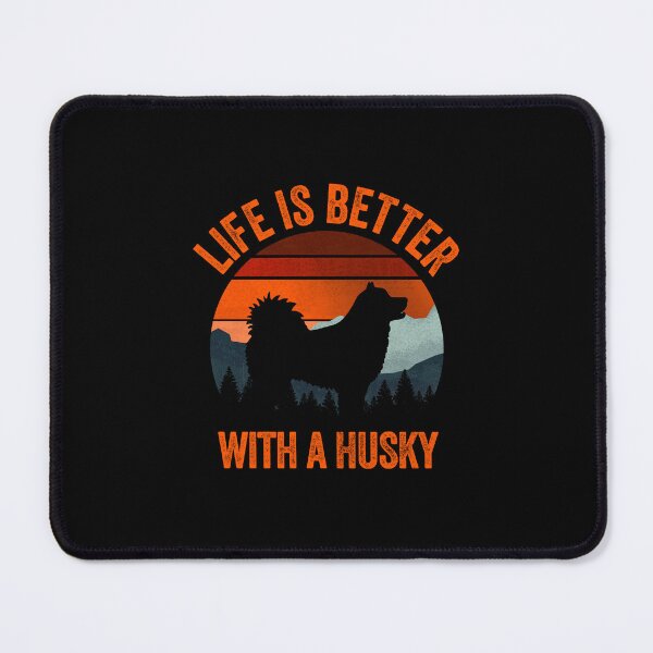Item preview, Life Is Better With A Husky Vintage Dog Gift  designed and sold by Guarddogdrive.