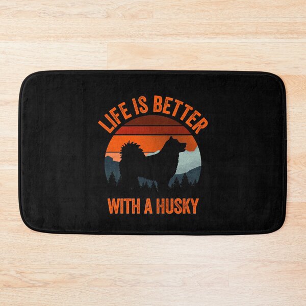 Item preview, Life Is Better With A Husky Vintage Dog Gift  designed and sold by Guarddogdrive.