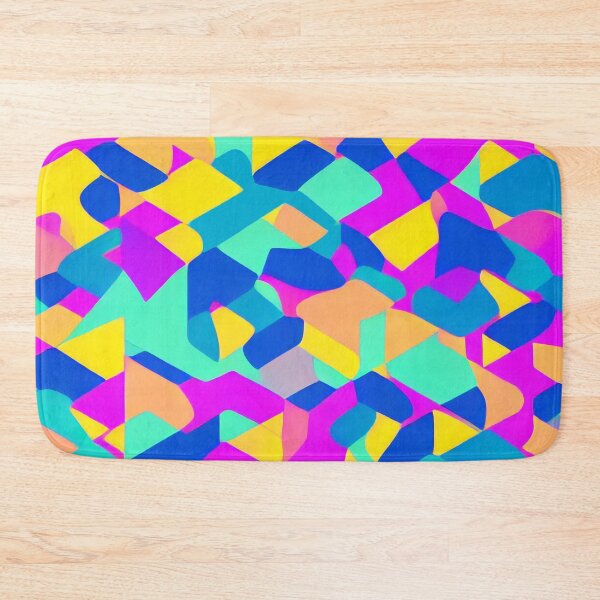 Item preview, Aesthetic Geometric Design in Neon Cyberpunk Colors designed and sold by Evolvity.