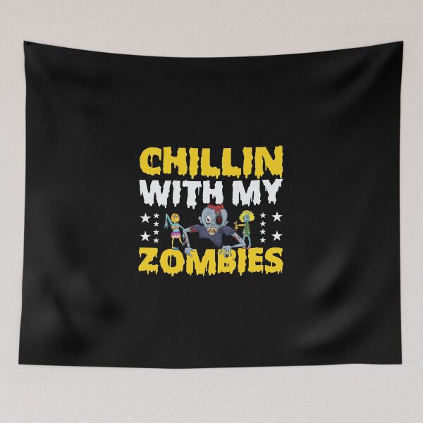 Item preview, Zombie In Graveyard - Chillin With My Zombies designed and sold by ImagesDesigns.