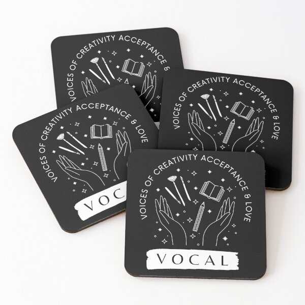Item preview, B&W VOCAL Logo designed and sold by VOCALatHoward.