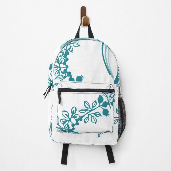 Item preview, Blue Floral Wreath Monogram V designed and sold by Coffee Lifestyle.