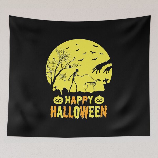 Item preview, Zombie In Graveyard - Happy Halloween At  A Graveyard designed and sold by ImagesDesigns.
