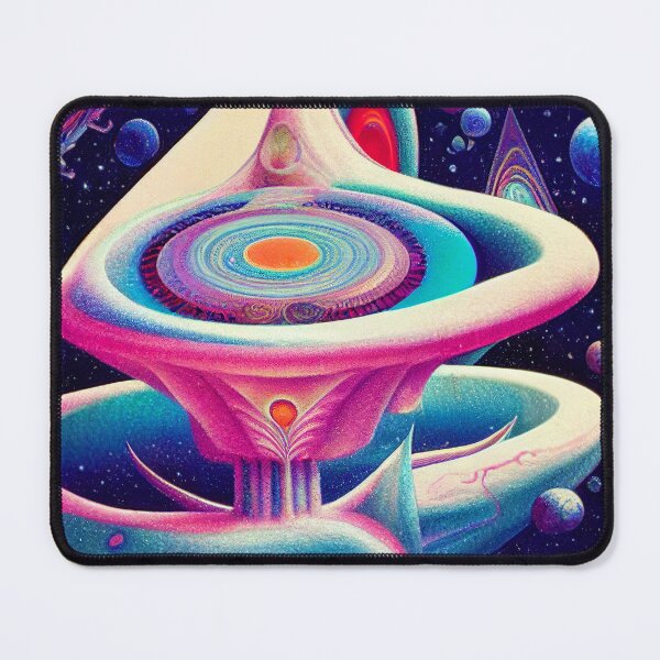 Item preview, The Hidden Place Psychedelic Abstract designed and sold by Groovysheck.