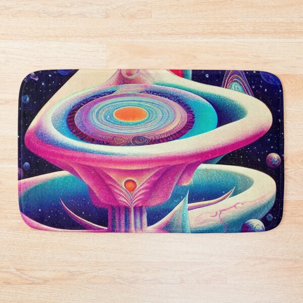 Item preview, The Hidden Place Psychedelic Abstract designed and sold by Groovysheck.